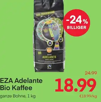 MPreis EZA Adelante Bio Kaffee Angebot