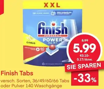 MPreis Finish Tabs Angebot