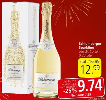 Spar Schlumberger SPARKLING Angebot
