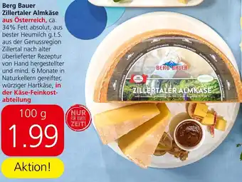 Spar Berg Bauer Zillertaler Almkäse aus Österreich Angebot