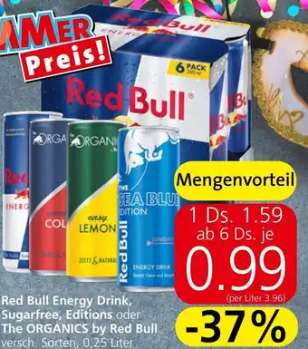 Spar Red Bull Energy Drink, Sugarfree Angebot