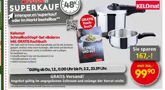 Interspar Kelomat Schnellkochtopf-Set Angebot