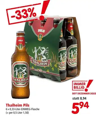 Interspar Thalheim Pils Angebot