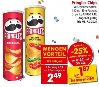 Interspar Pringles Chips Angebot