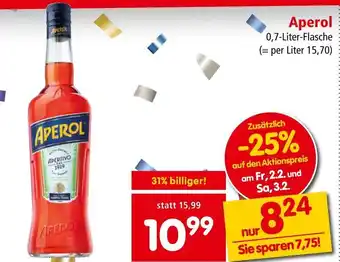 Interspar APEROL Angebot