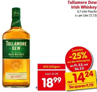 Interspar Tullamore Dew Irish Whiskey Angebot