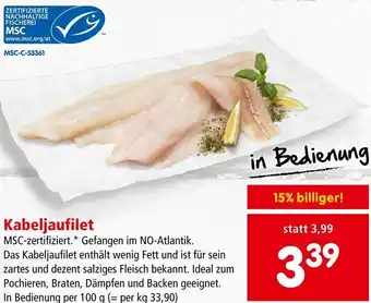 Interspar Kabeljaufilet Angebot