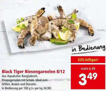 Interspar Black Tiger Riesengarnelen 8/12 Angebot