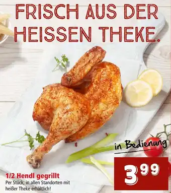 Interspar 1/2 Hendl gegrillt Angebot