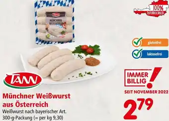 Interspar Münchner Weißwurst aus Österreich Angebot