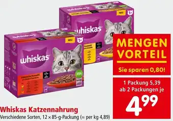 Interspar Whiskas Katzennahrung Angebot