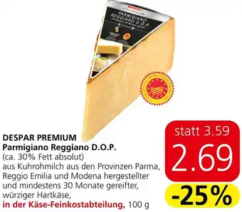 Eurospar DESPAR PREMIUM Parmigiano Reggiano Angebot