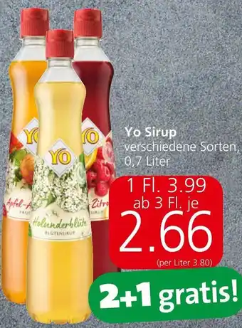 Eurospar Yo Sirup Angebot