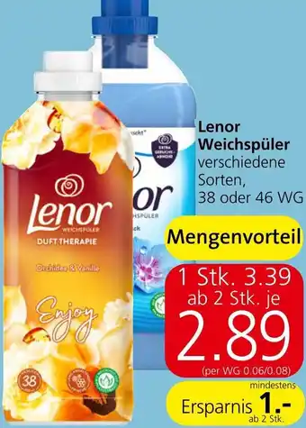 Eurospar Lenor Weichspüler Angebot