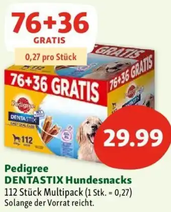 Fressnapf Pedigree DENTASTIX Hundesnacks Angebot