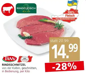 SPAR Gourmet RINDSSCHNITZEL Angebot