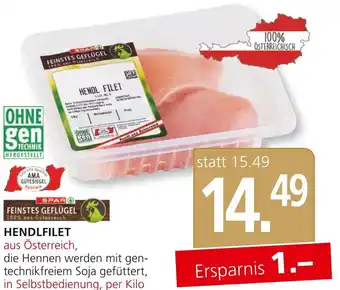 SPAR Gourmet HENDLFILET Angebot