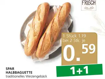 SPAR Gourmet SPAR HALBBAGUETTE Angebot