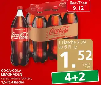 SPAR Gourmet COCA-COLA LIMONADEN Angebot