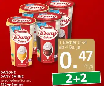 SPAR Gourmet DANONE DANY SAHNE Angebot