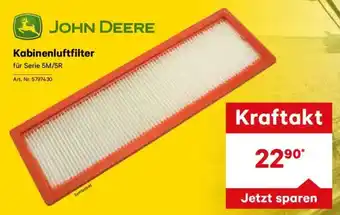 Lagerhaus JOHN DEERE Kabinenluftfilter Angebot