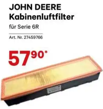 Lagerhaus JOHN DEERE Kabinenluftfilter Angebot