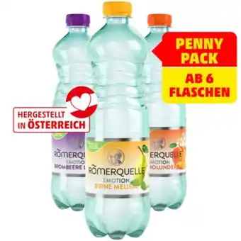 PENNY Römerquelle EMOTION div. Sorten Penny 0.75 Liter 1 Flasche Angebot