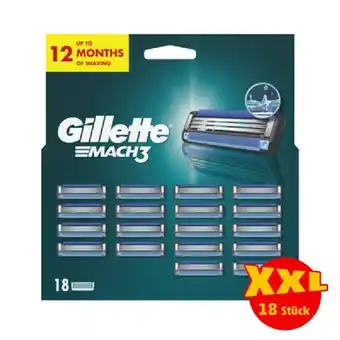 PENNY Gillette MACH3 SYSTEMKLINGEN Penny 18 Stück 1 Packung Angebot