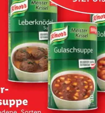 Lidl Meisterkessel Suppen Angebot