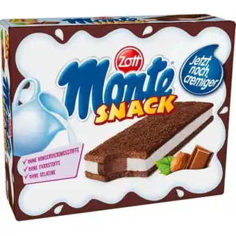 PENNY Zott Monte Snack Penny 232 Gramm 1 Packung Angebot