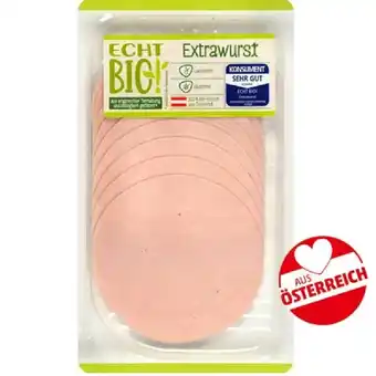 PENNY Echt Bio Extrawurst Penny 100 Gramm 1 Packung Angebot