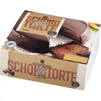 PENNY Bäckerkrönung Sachertorte Penny 500 Gramm 1 Packung Angebot