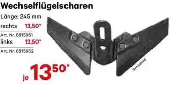 Lagerhaus Wechselflügelscharen Angebot