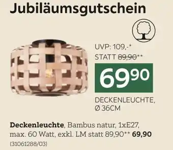 XXXLutz DECKENLEUCHTE Angebot
