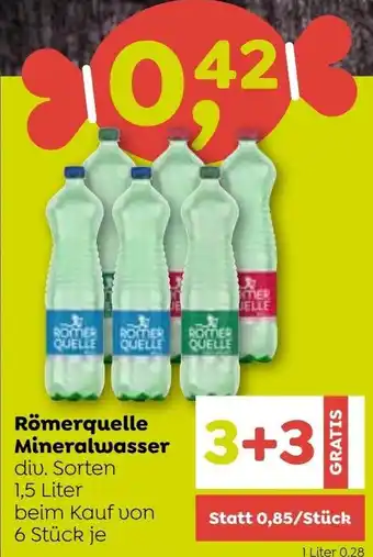 ADEG Romerquelle Mineralwasser Angebot