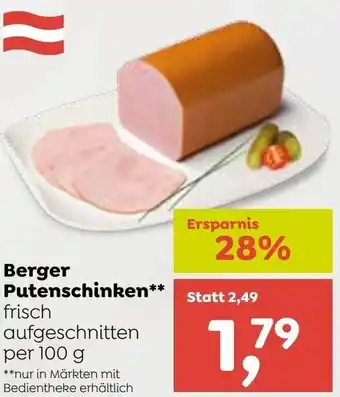 ADEG Berger Putenschinken Angebot