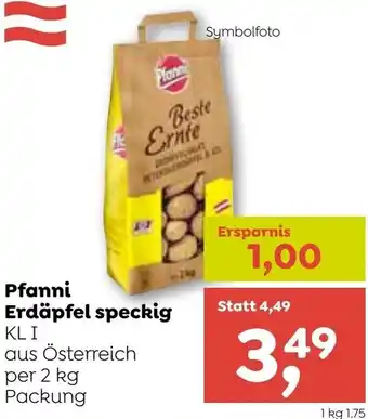ADEG Pfanni Erdäpfel speckig Angebot