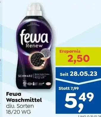 ADEG Fewa Waschmittel Angebot