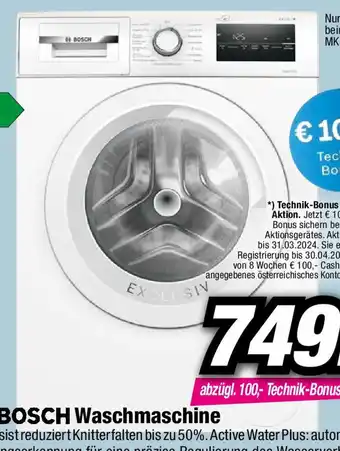 Red Zac BOSCH Waschmaschine Angebot