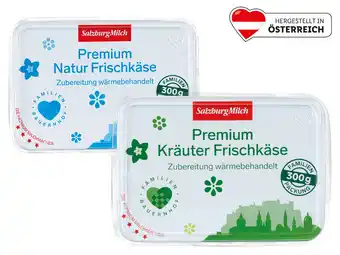 Lidl SalzburgMilch Premium Frischkäse versch. Sorten Lidl 300 Gramm 1 Packung Angebot