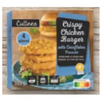 Lidl Culinea Crispy Chicken Burger Lidl 500 Gramm 1 Packung Angebot