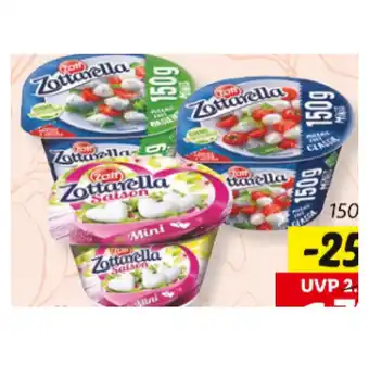 Lidl Zott Zottarella versch. Sorten Lidl 150 Gramm 1 Packung Angebot