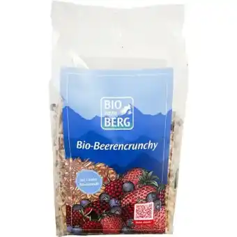 MPreis Bio vom Berg Crunchy Müsli verschiedene Sorten MPREIS 375 Gramm 1 Packung Angebot