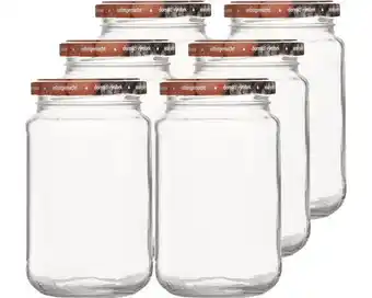Hornbach Einmachglas, Konservenglas mit Twist-Off-Verschluss 370 ml 6 Stk inkl. Deckel Angebot