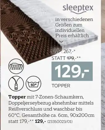 XXXLutz Topper Angebot