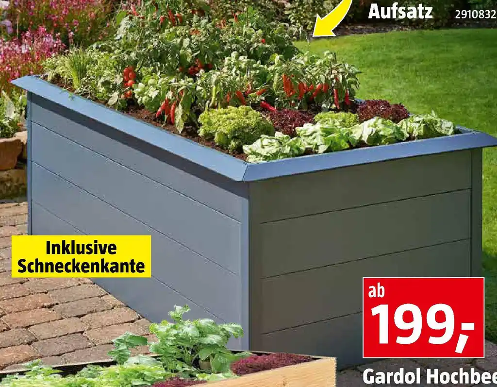 Gardol Hochbeet Angebot bei Bauhaus