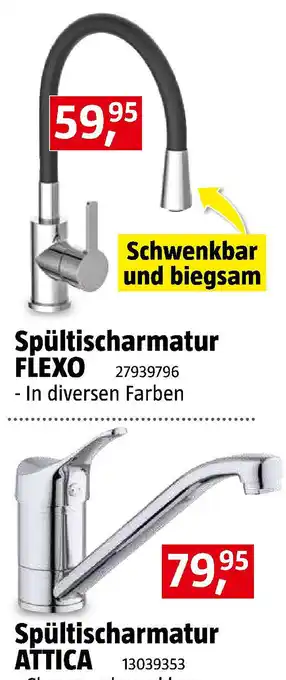 Bauhaus Spültischarmatur FLEXO Angebot