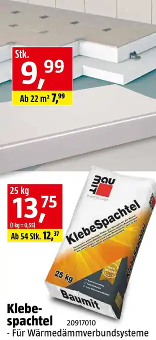 Bauhaus KlebeSpachtel Angebot