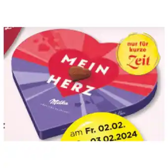 Unimarkt Milka I Love Milka Geschenkherz Unimarkt 165 Gramm 1 Packung Angebot