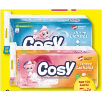 Cosy Toilettenpapier 3-lagig versch. Sorten Unimarkt 20 Stück 1 Packung